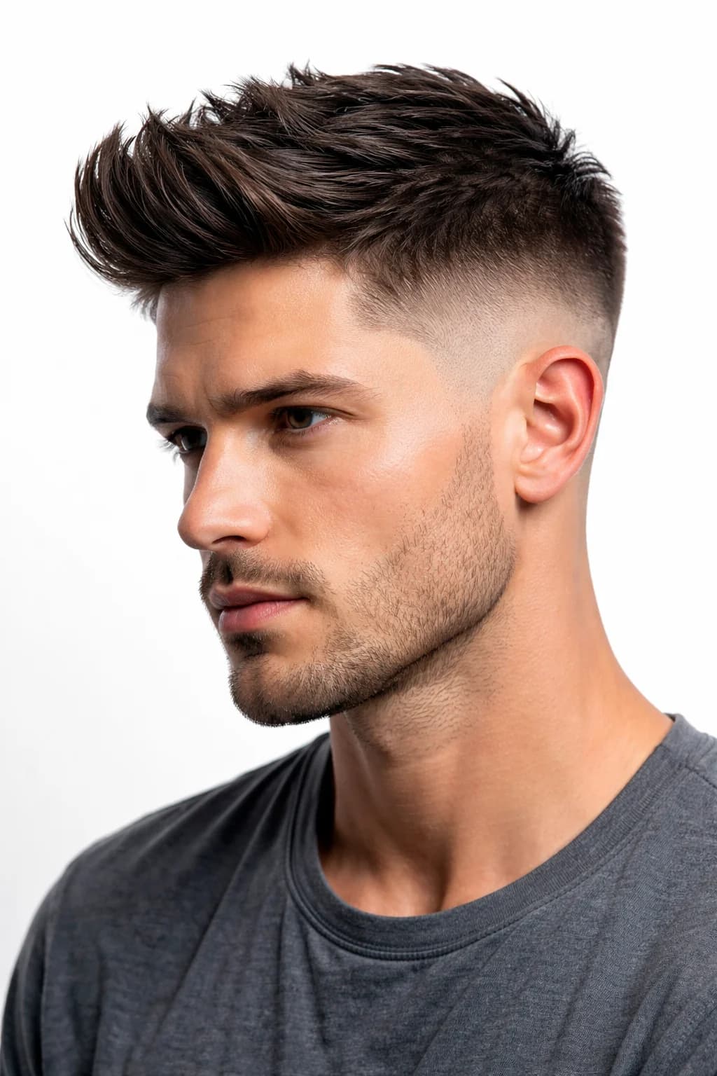 AI hairstyle changer long layered cut with face-framing layers