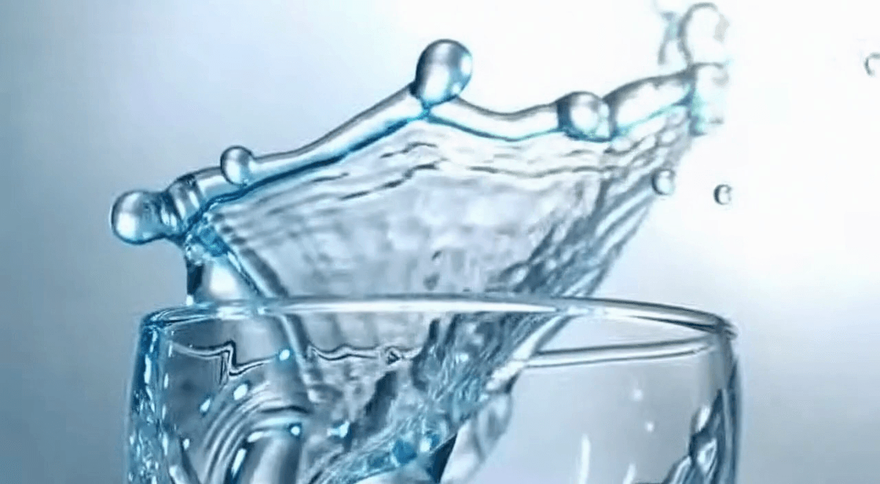 Water splash concept