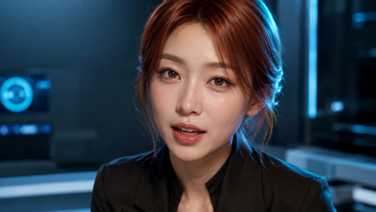 Geração de avatar Gemini Omni, close de animação de personagem IA