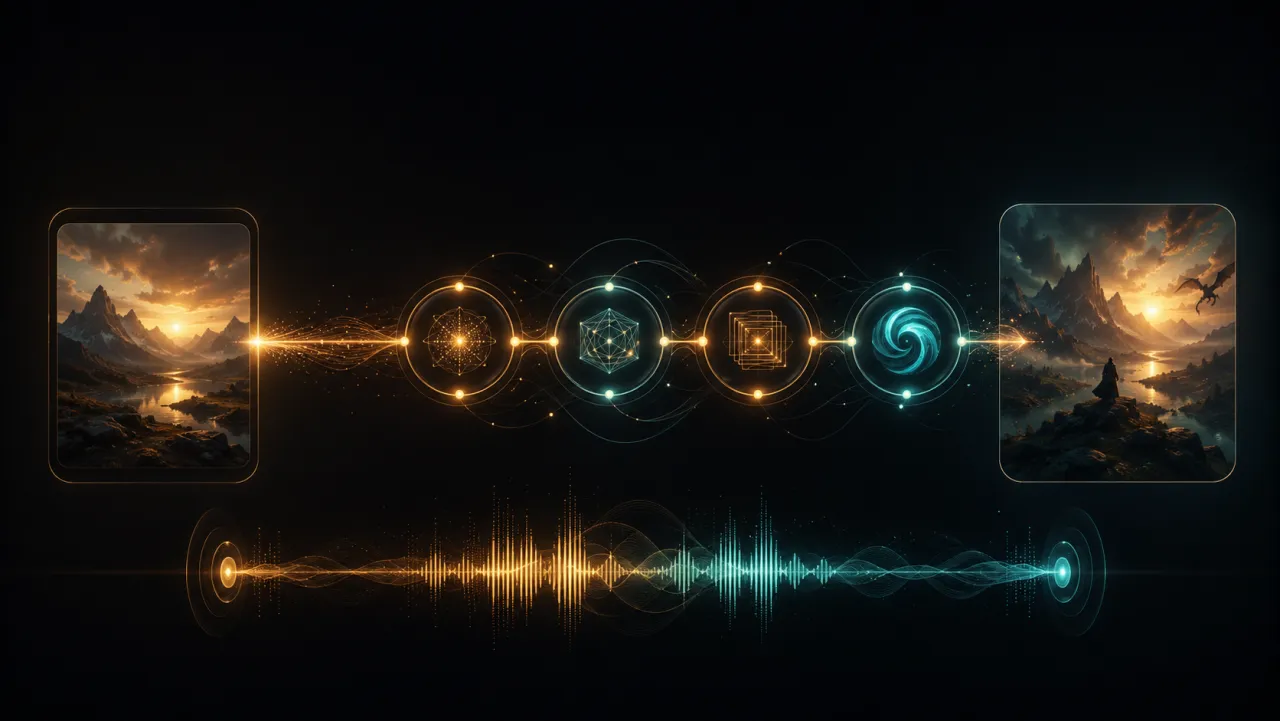 How Happy Horse 1.1 generates AI video with audio Happy Horse 1.1 AI video generation workflow with synchronized audio
