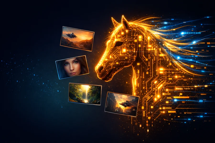 Happy Horse 1.0 AI Video Generator - Multi-Shot Generation with Video Frames from Single Prompt