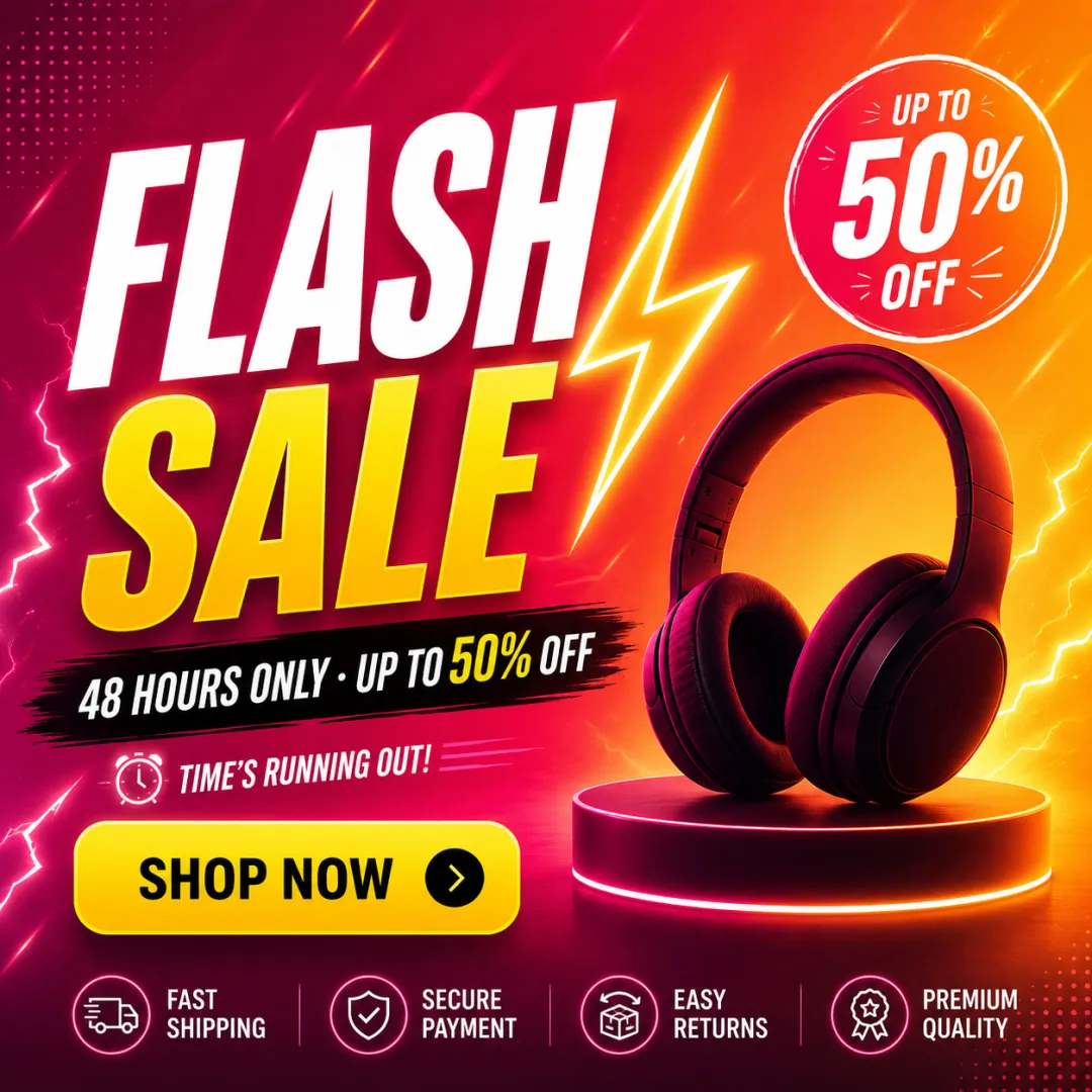 Ideogram 4.0 social media ad creative with bold headline text