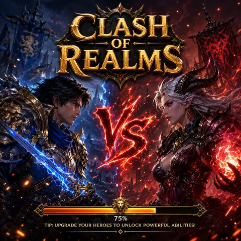 Reve 2.0 example prompt - Game VS poster