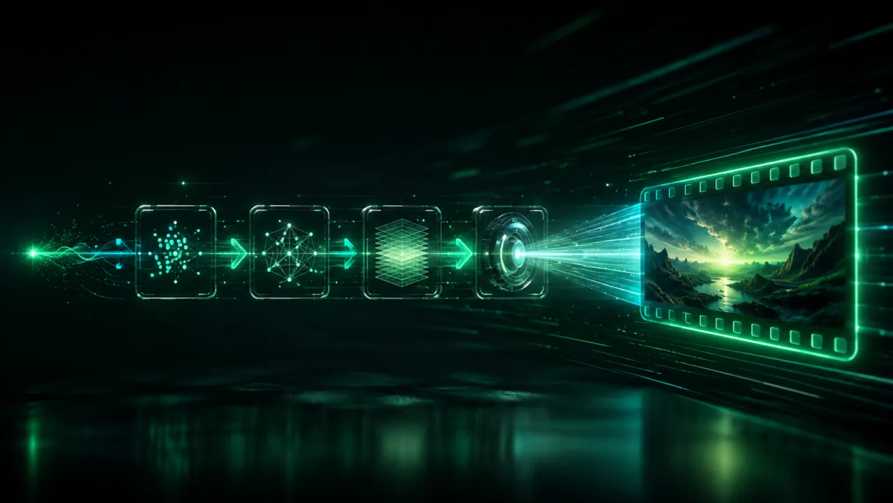 Seedance 2.5 AI video generation workflow, from prompt to finished cinematic clip